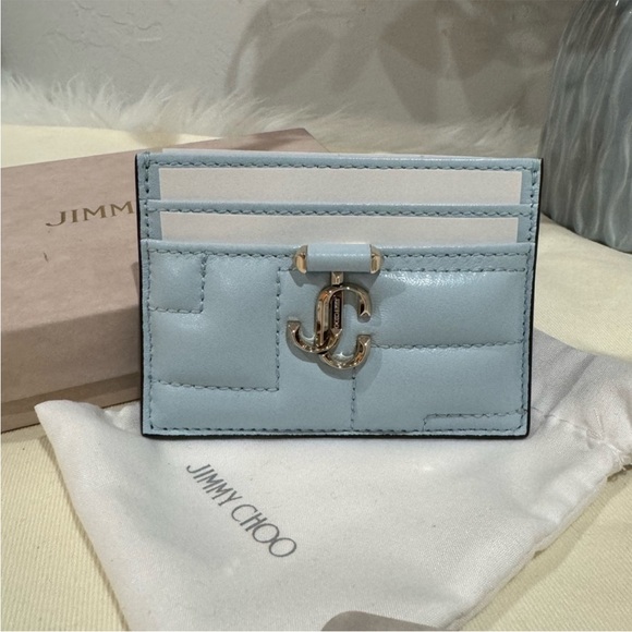 BUNDLE OF 2 - Jimmy Choo Card Holder & Bag Charm Key Chain - Picture 7 of 15